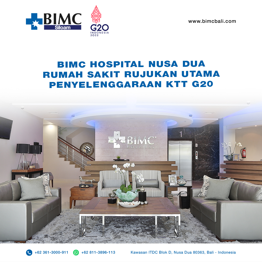 BIMC Hospital Nusa Dua rumah sakit rujukan utama penyelenggaraan KTT G20