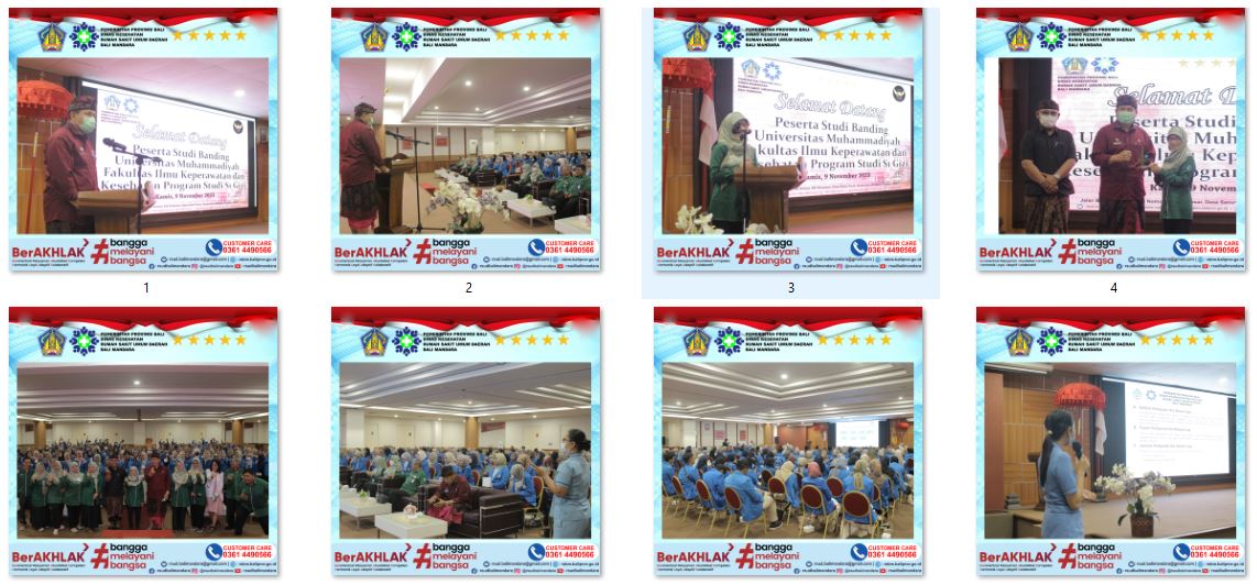 STUDI BANDING UNIVERSITAS MUHAMMADIYAH FAKULTAS ILMU KEPERAWATAN DAN KESEHATAN PROGRAM STUDI S1 GIZI