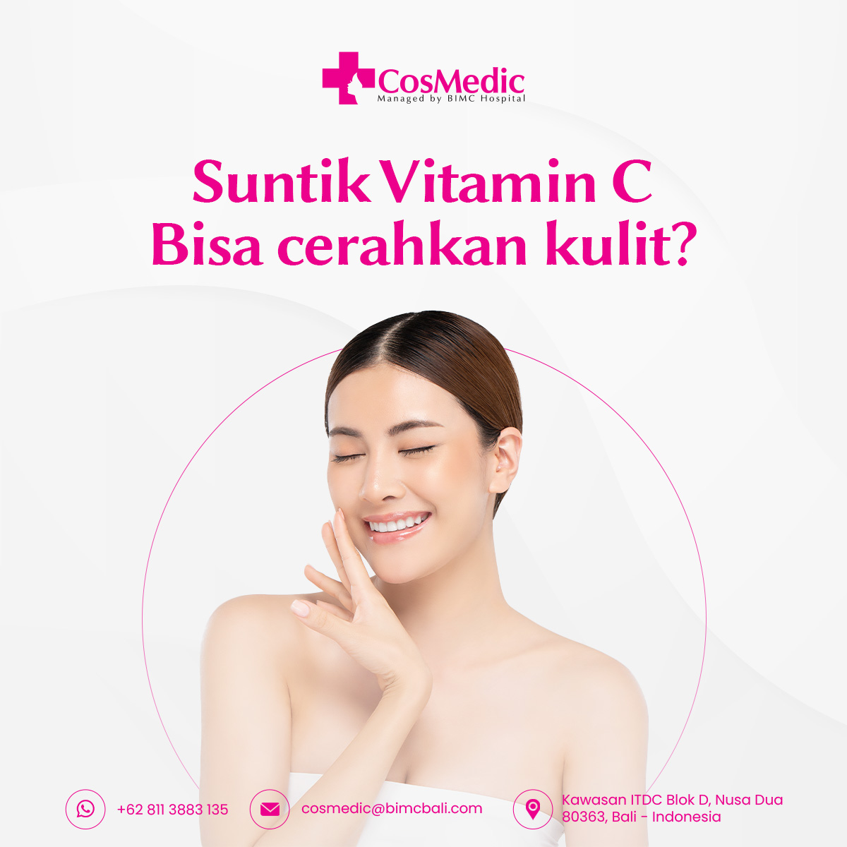Suntik Vitamin C, Bisa cerahkan kulit?