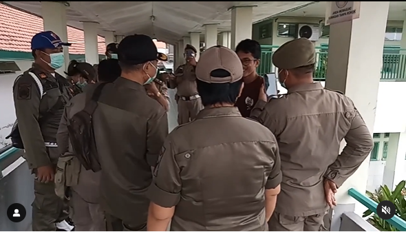 Upayakan RS Steril Asap Rokok. RSUD Gandeng Satpol PP