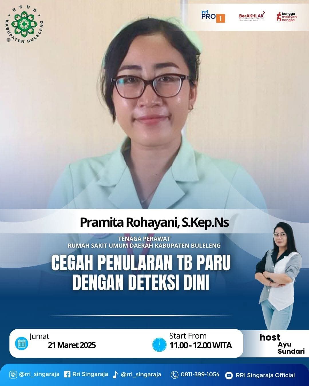 Dialog Interaktif Mengangkat Topik Cegah Penularan TB Paru