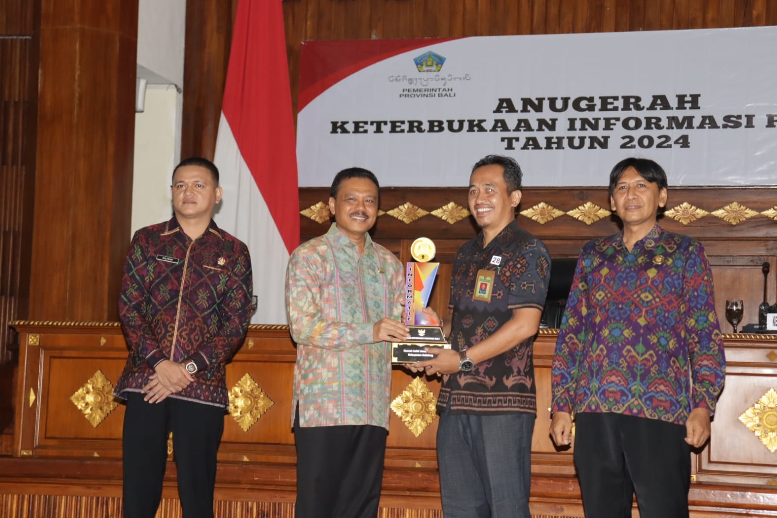 RSUD Buleleng Raih Predikat Badan Publik Informatif