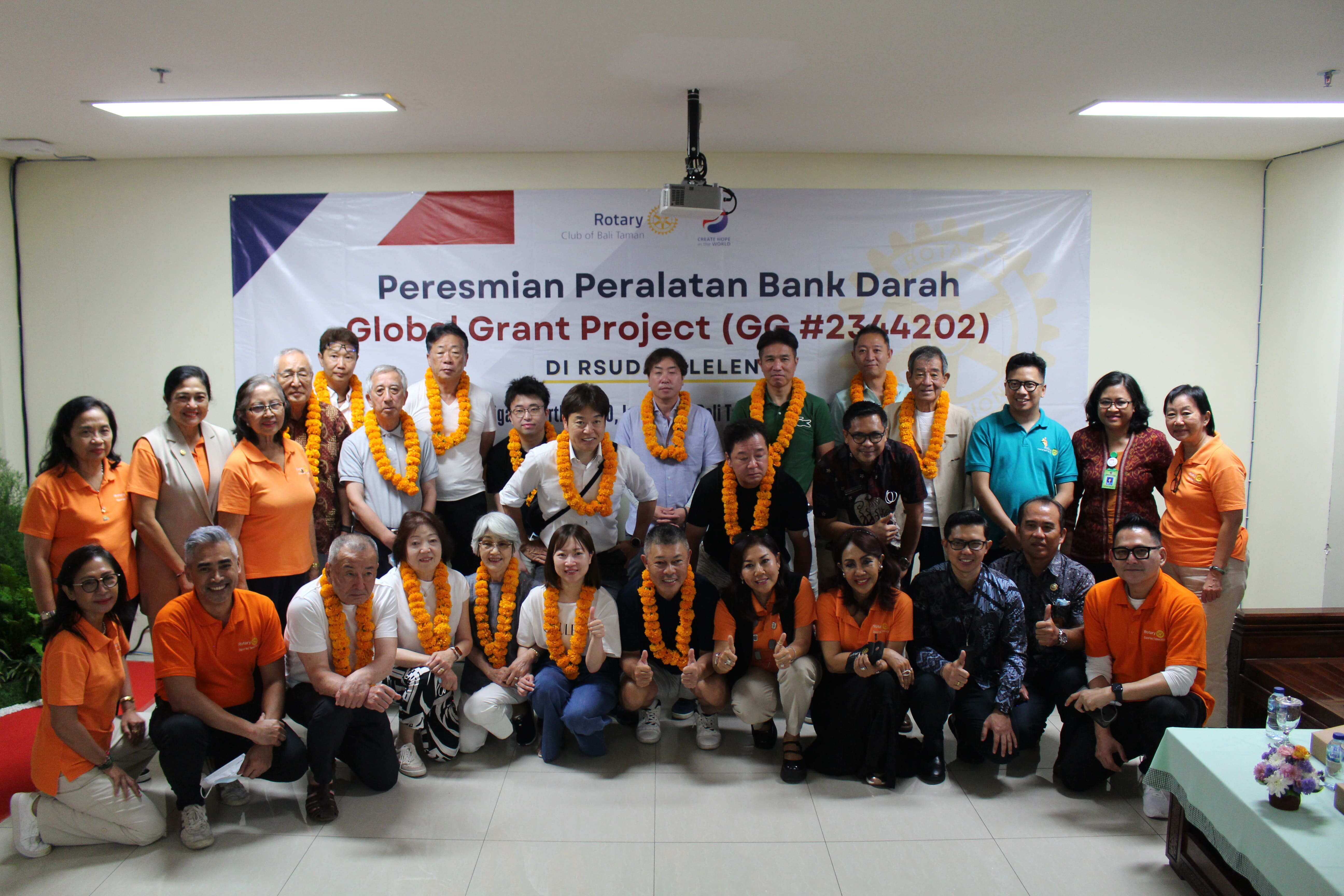 Rotary Club of Koshigaya North Kunjungi RSUD Kab. Buleleng