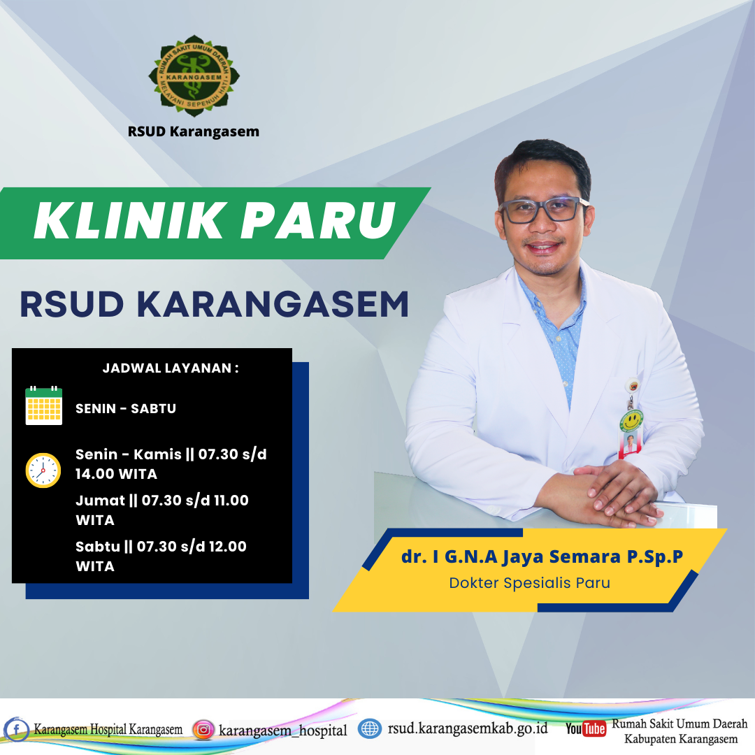 LAYANAN KLINIK PARU DI RSUD KARANGASEM