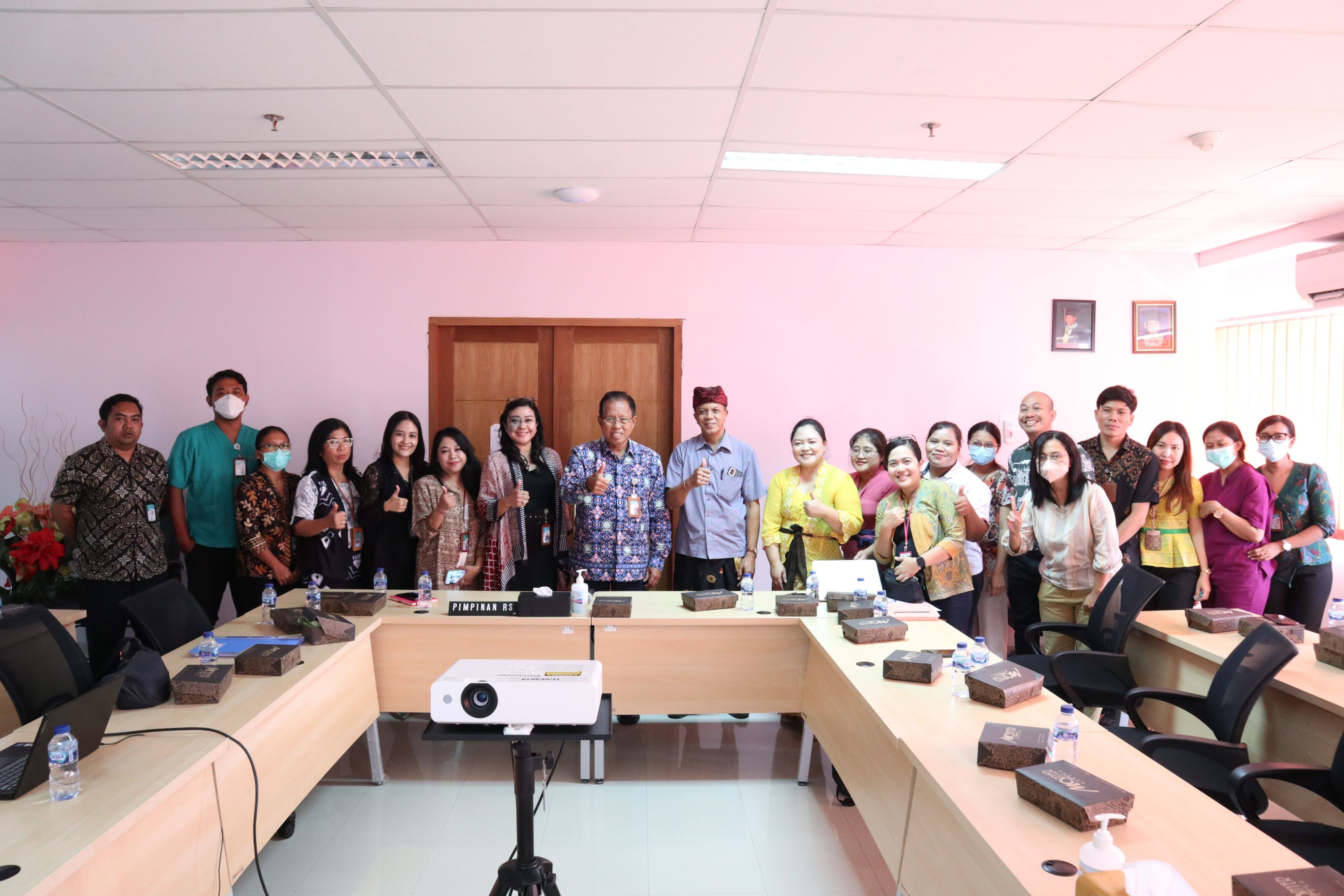 RS Unud terima kunjungan BAPELKESMAS DINKES Prov. Bali