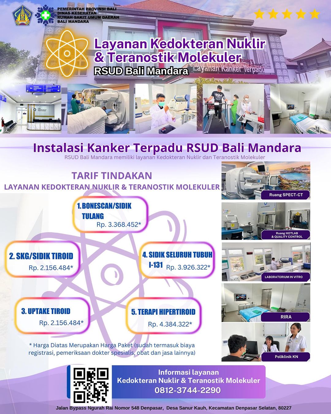 LAYANAN KEDOKTERAN NUKLIR & TERANOSTIK MOLEKULER RSUD BALI MANDARA