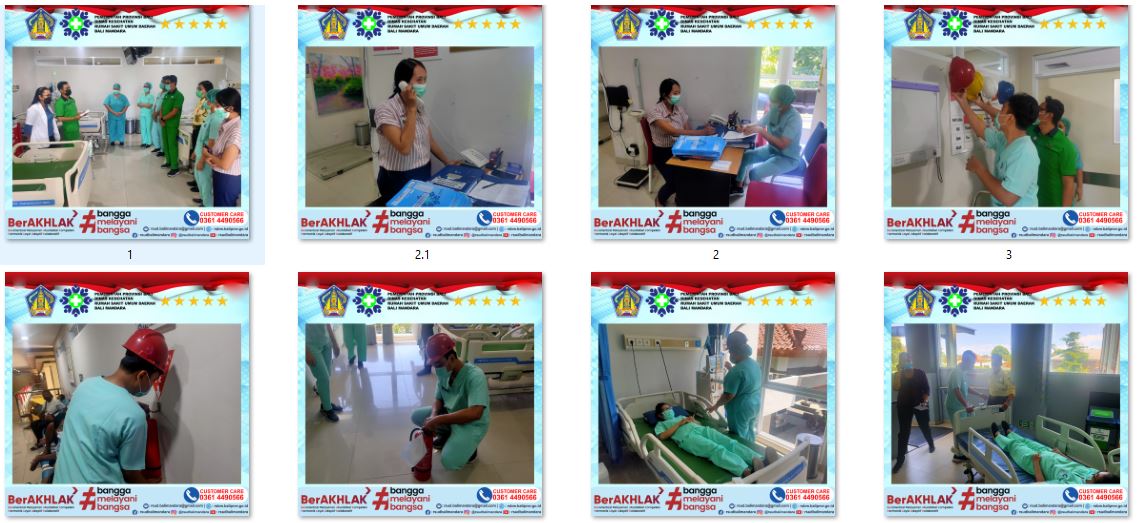 PELAKSANAAN SIMULASI BENCANA KEBAKARAN DAN GEMPA BUMI DI RUANG HEMODIALISA RSUD BALI MANDARA