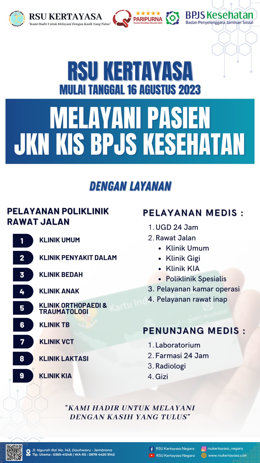 Perjanjian Kerjasama RSU Kertayasa dengan BPJS Kesehatan