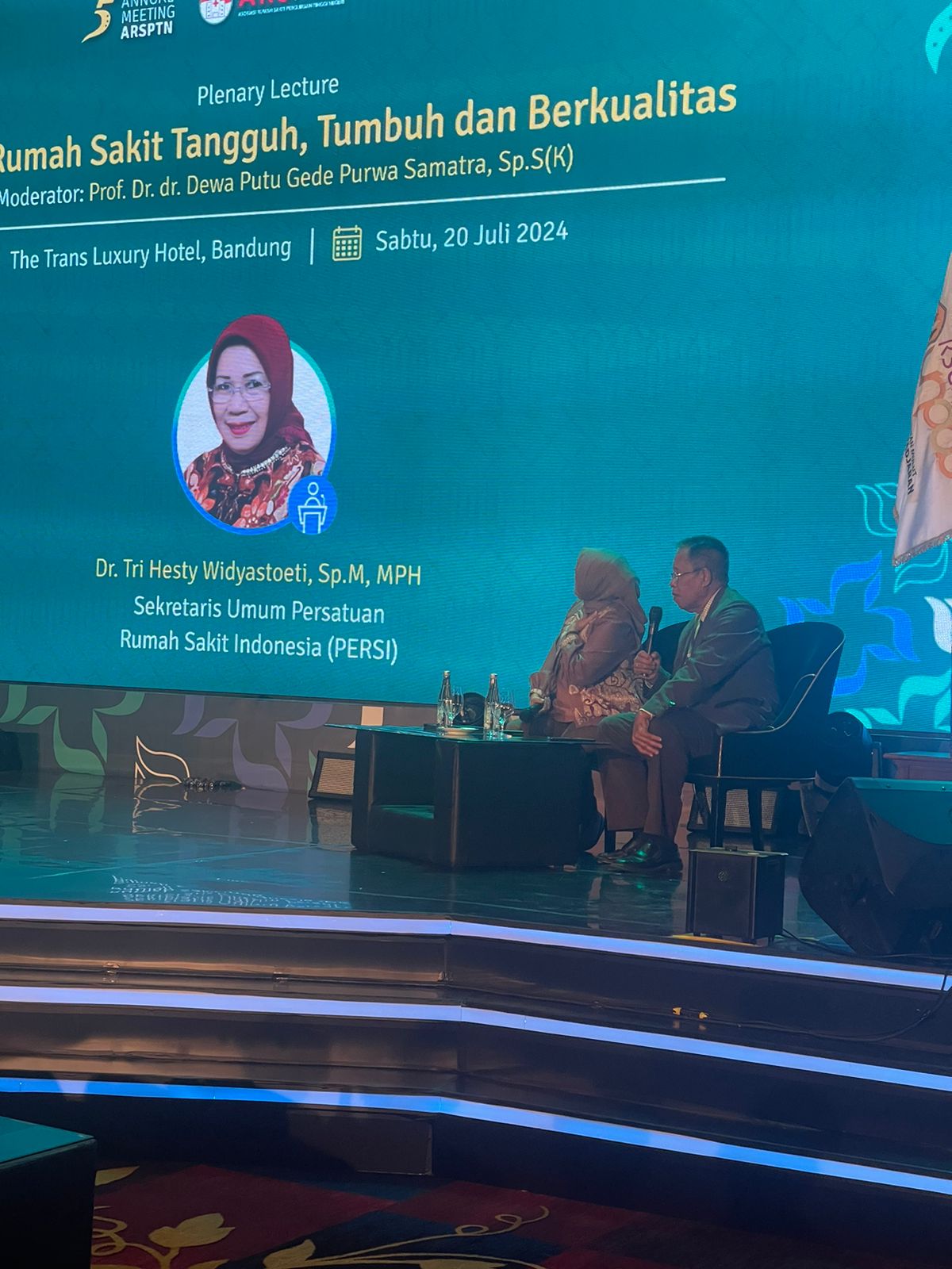 RS UNUD Turut Serta Sukseskan Kegiatan Annual Meeting ke 5 ARSPTN di Bandung