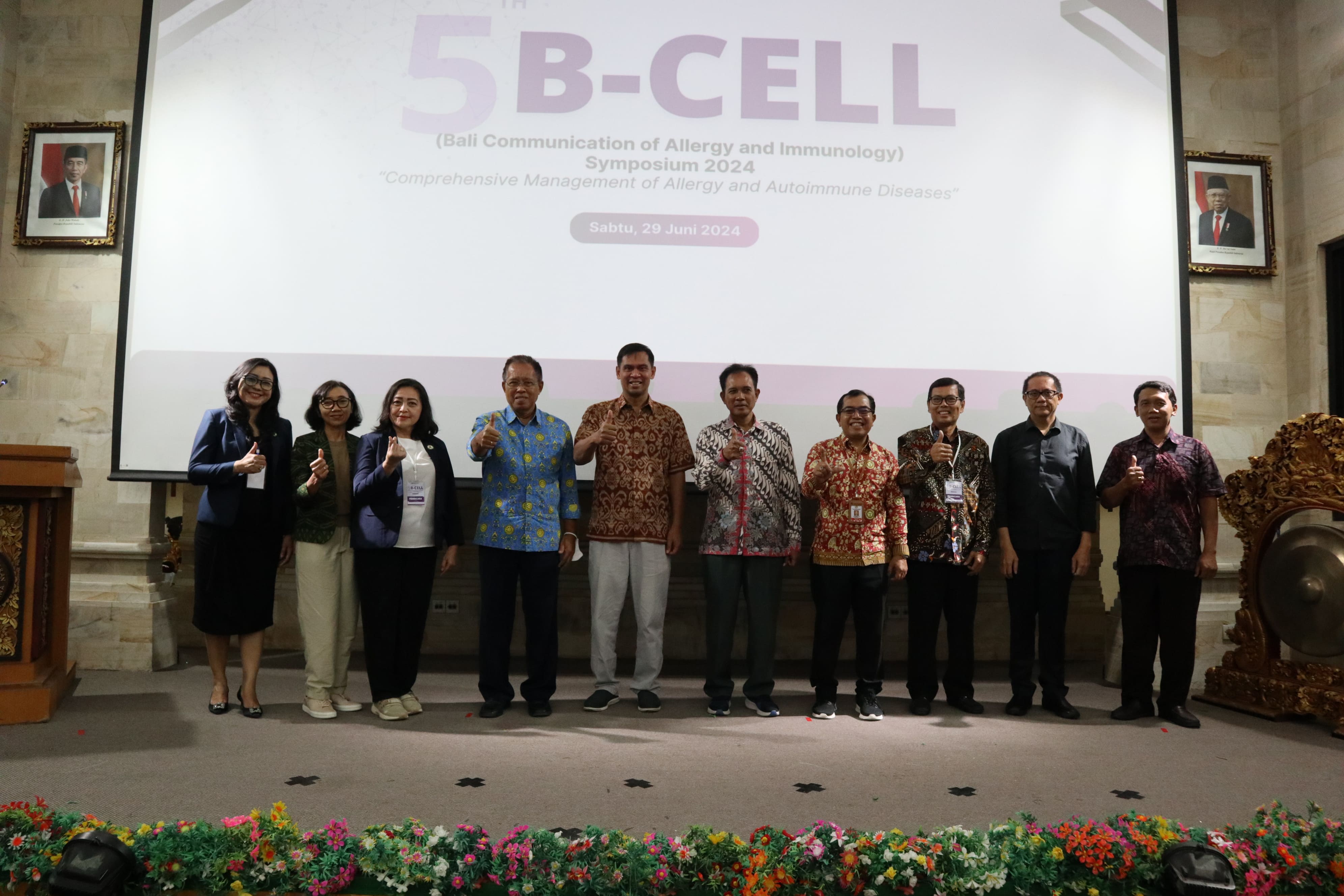 RS UNUD Berkolaborasi dengan PERALMUNI Bali Adakan Kegiatan B Cell Symposium 2024