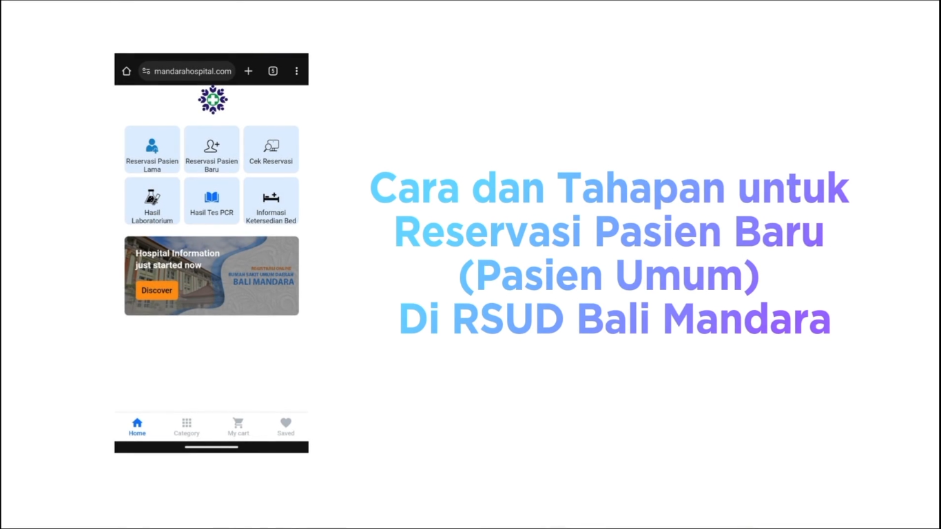 ALUR RESERVASI PASIEN BARU BPJS DI RSUD BALI MANDARA
