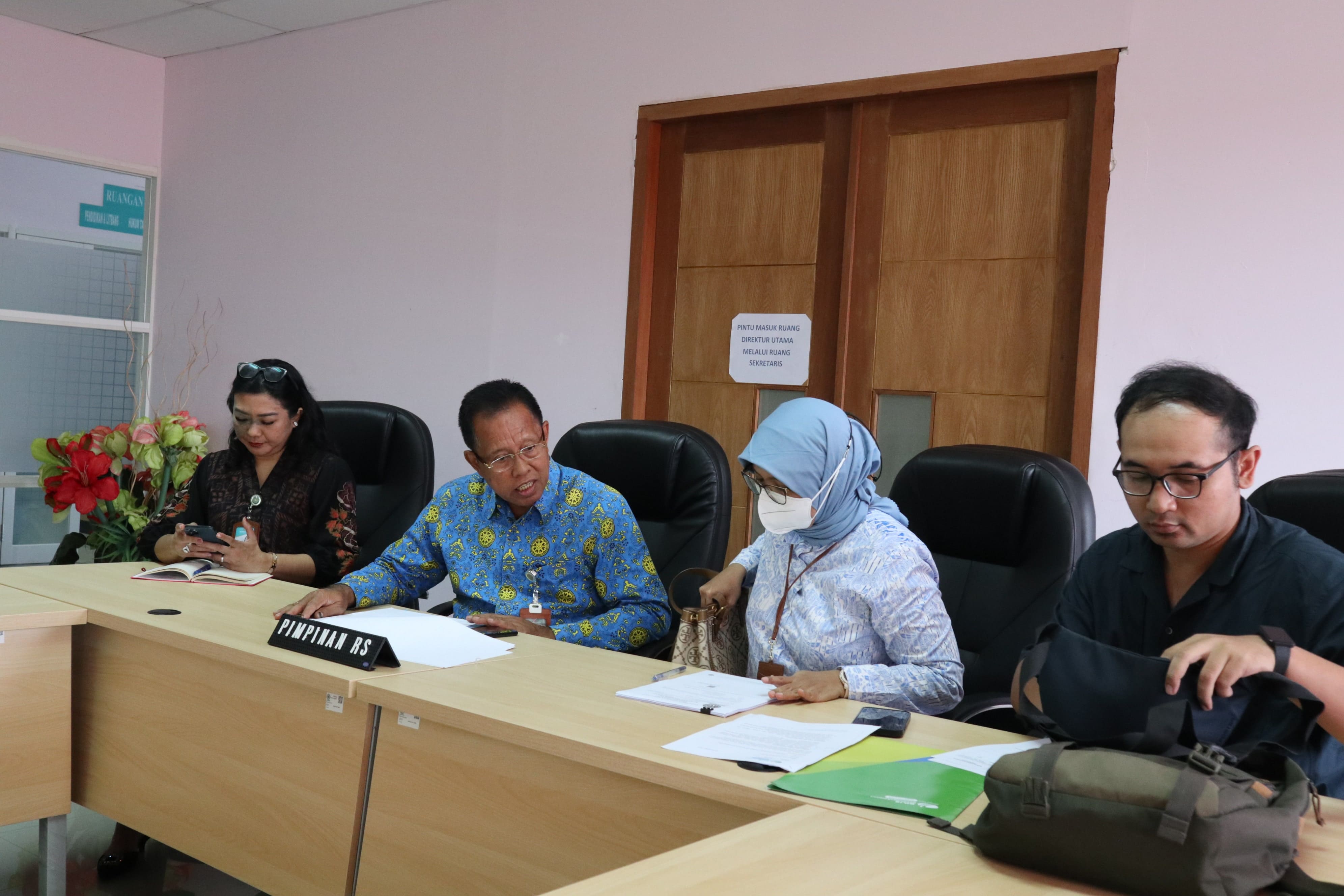 RS UNUD Lakukan Pembahasan Draft Kerjasama dengan BPJS Ketenagakerjaan