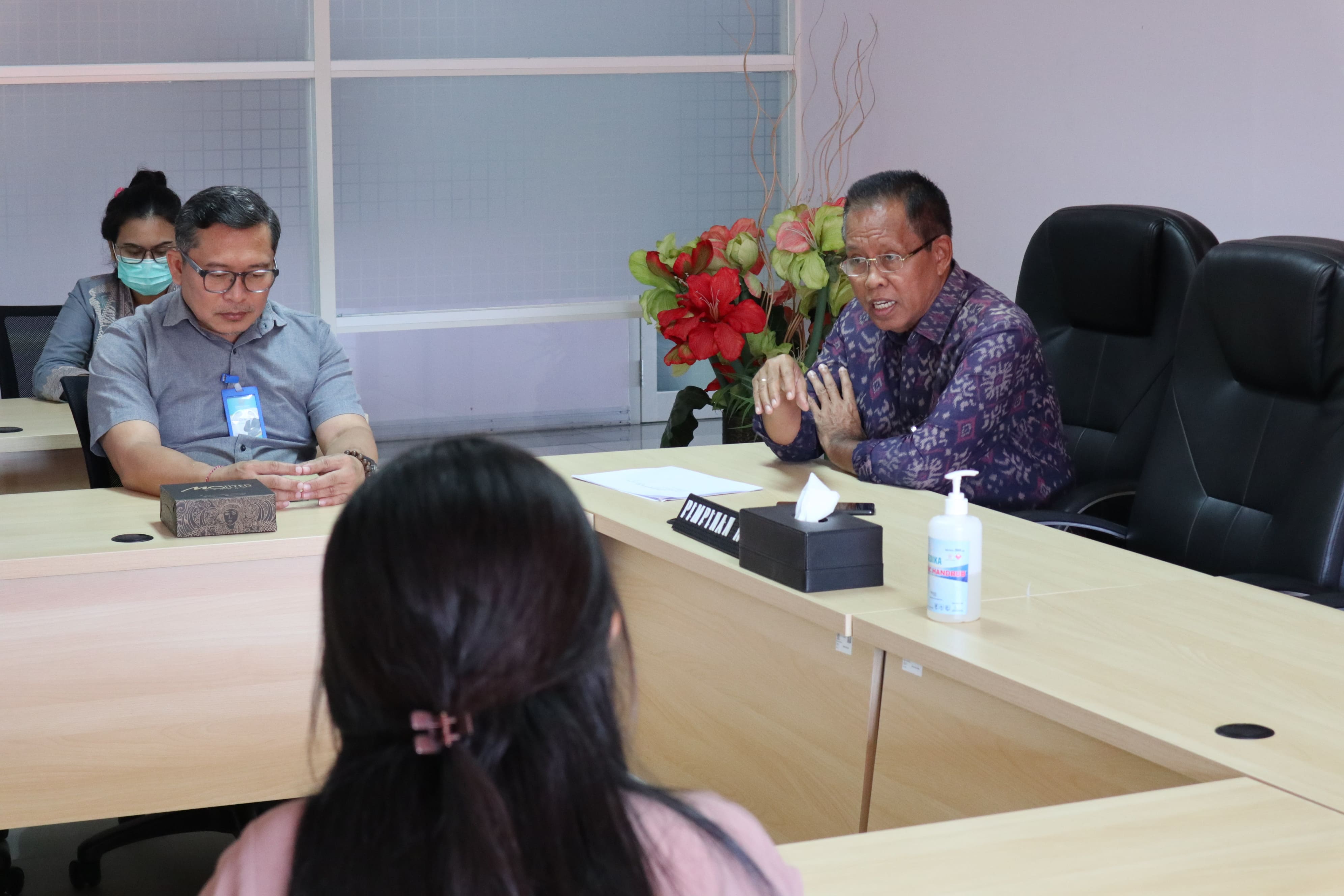RS Unud Terima Kunjungan Monitoring dan Evaluasi SISRUTE dari DINKES Prov. Bali