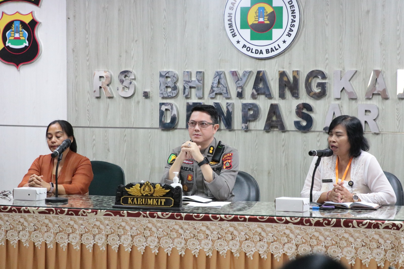 Perpanjangan Izin Operasional, RS Bhayangkara Denpasar Terima Tim Visitasi Dinkes Kota Denpasar