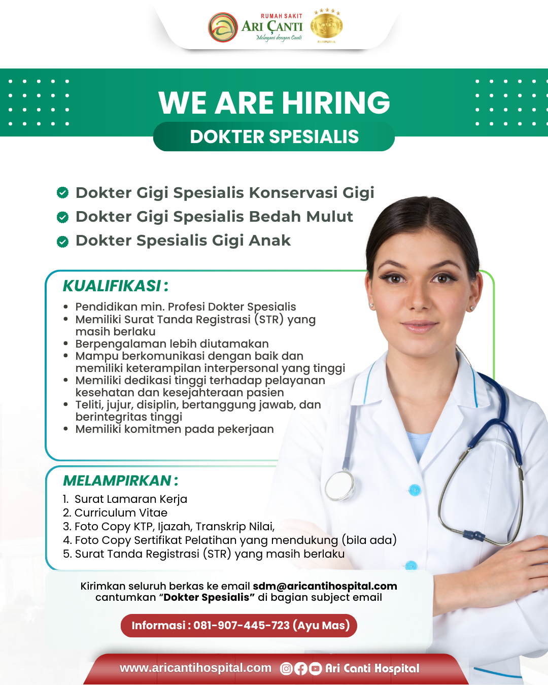 Loker Dokter Spesialis