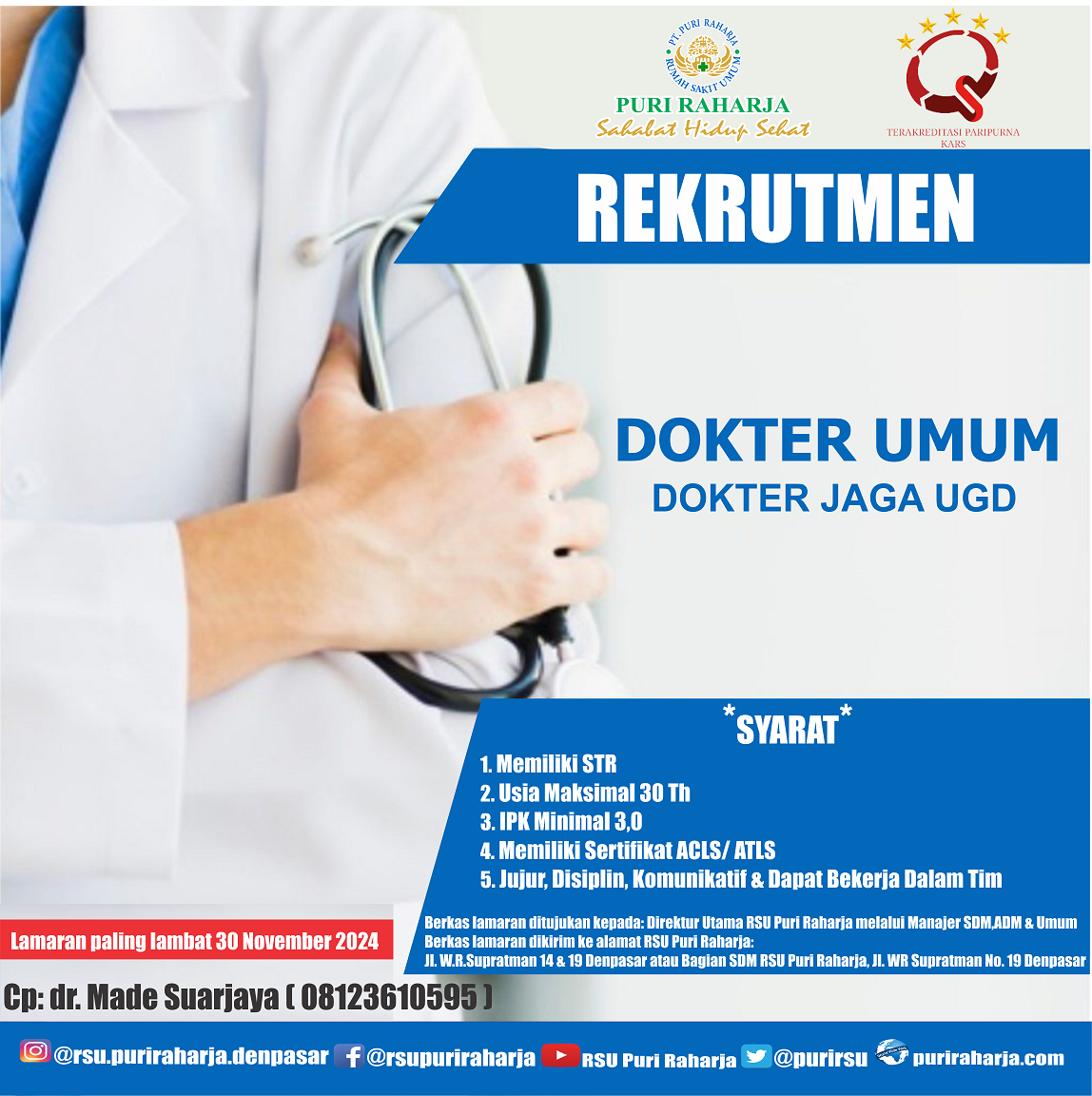 Rekrutmen Dokter Umum