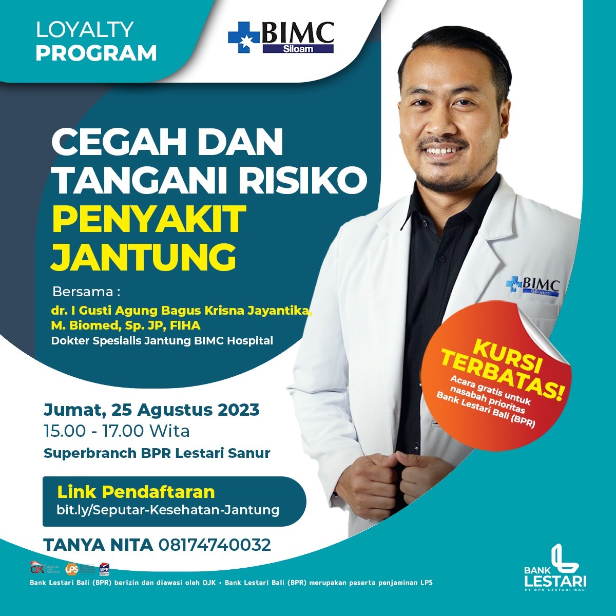 Loyalti Program "Cegah Dan Tangani Risiko Penyakit Jantung"