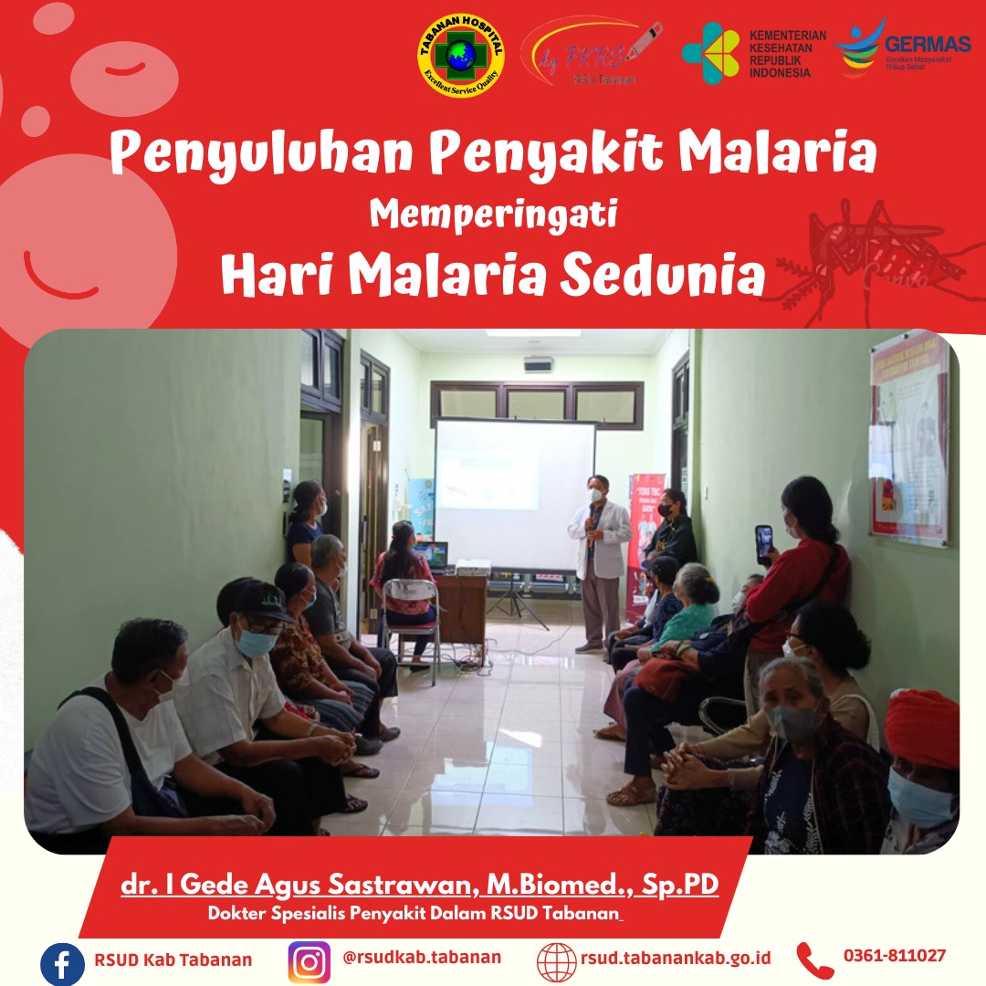 PENYULUHAN PENYAKIT MALARIA MEMPERINGATI HARI MALARIA SEDUNIA