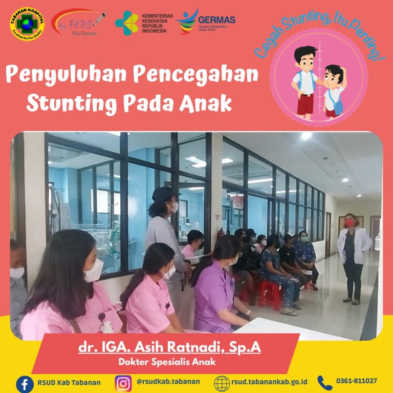 PENYULUHAN PENCEGAHAN STUNTING PADA ANAK